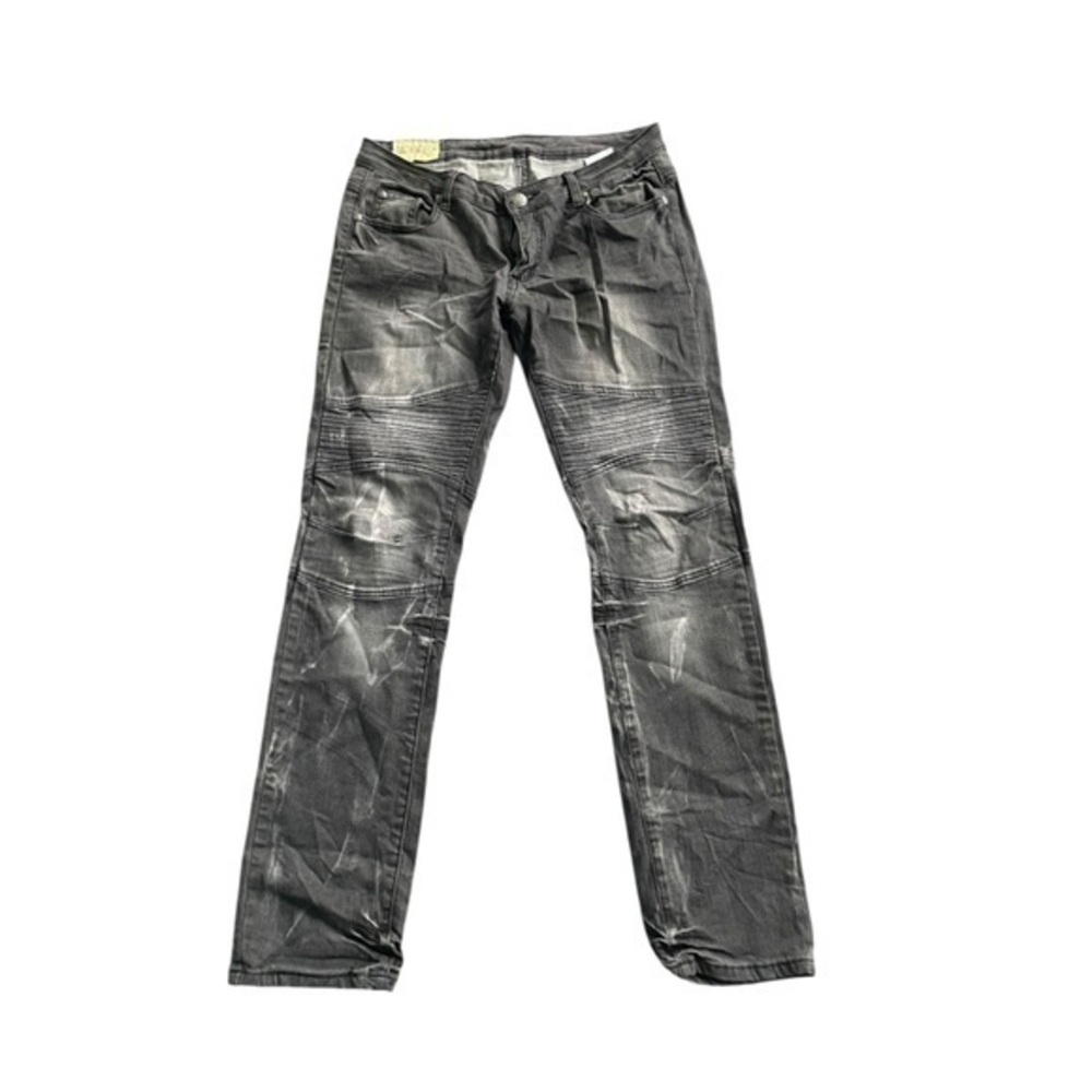 Machine Men’s Black Slim Jeans with Shiny Finish
100%COTTON
